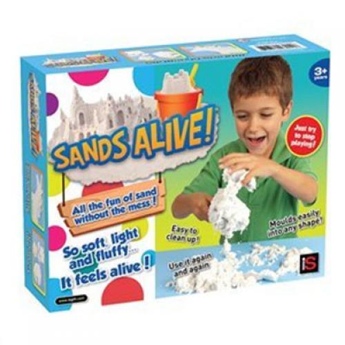 【清仓】万变活力沙 太空沙 轻粘土儿童益智玩具手工DIY 1袋入（无工具） Sands Alive Box of Sand【特价产品不退换】