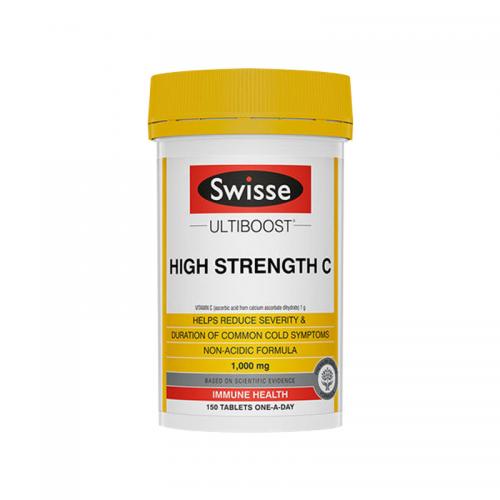 【Swisse新西兰仓三件包邮】 Swisse高含量维生素C 150粒【运费请找客服修改】