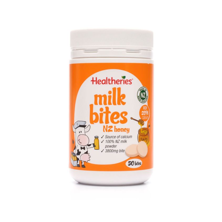 【保健品专区】【儿童专区】Healtheries 贺寿利 奶片 蜂蜜味 50片